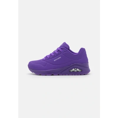 Image of Skechers Sport UNO Trainers, Women&#039;s, Size: 2, Neon purple Pu