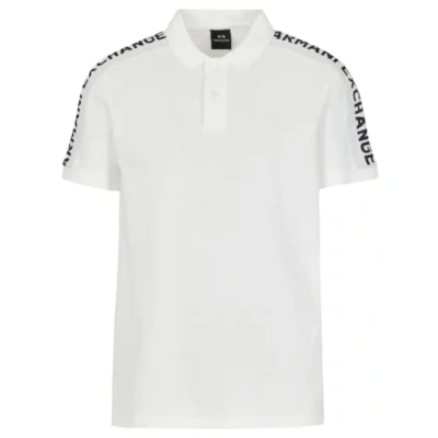 Image of Armani Exchange Polo shirt, Men&#039;s, Size: XS, Off white