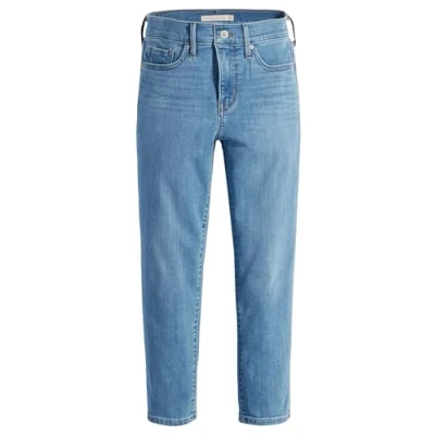Image of Levi&#039;s Women&#039;s 311 Shaping Skn Capri 22 Jeans, Lapis Level, 26W