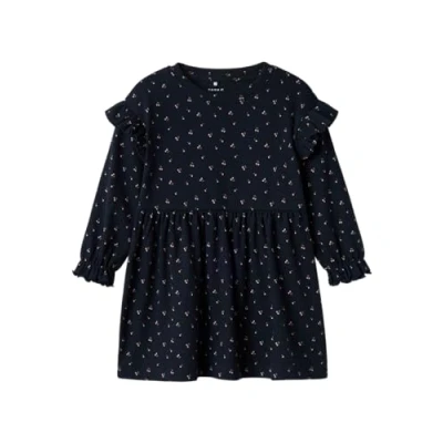 Image of Name it Nmfbabeth dress Jersey for kids, Size: 2 3y, Navy