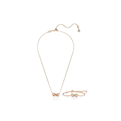 Image of Swarovski Hyperbola Rose gold Gift Set 5682483
