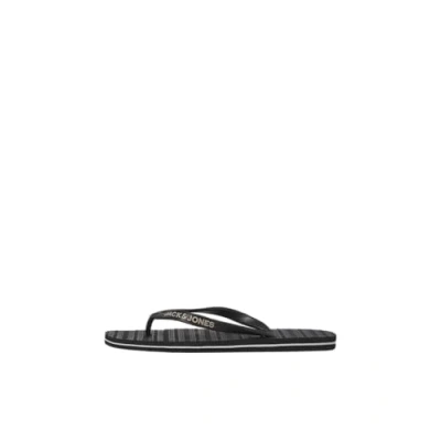Image of JACK &amp; JONES Men&#039;s Jfwbasic Flip Flop, Charcoal, 6/7 UK