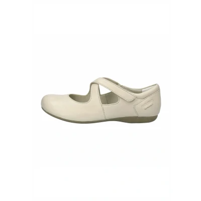 Image of Josef Seibel Fiona Ankle strap ballet pumps, Women&#039;s, Size: 8, Ceramic Leather