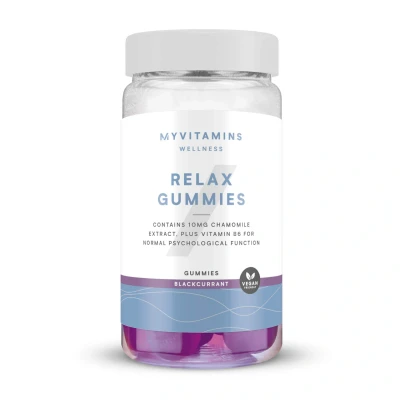 Image of Myvitamins Relax Gummies 60gummies Blackcurrant