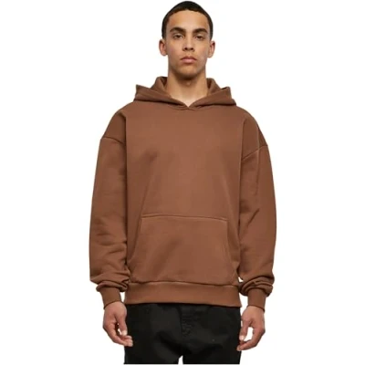 Image of Urban Classics Ultra Heavy Hoodie, Men&#039;s, Size: Small, Bark
