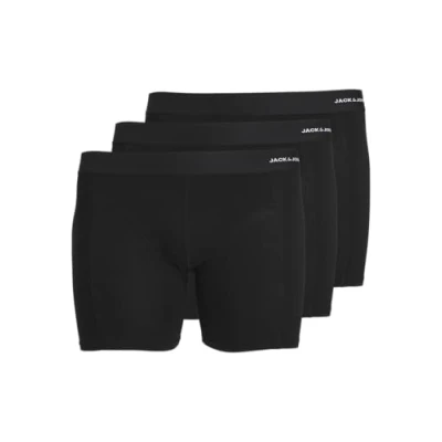 Image of Jack &amp; Jones 3ERPACK Trunks, Men&#039;s, Size: 3XL, Black
