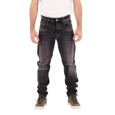 Image of G STAR Men&#039;s 3301 Slim Jeans, Black (Antic Charcoal 51001 b479 a800), 36W / 34L