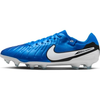 Image of Nike Performance Tiempo Legend 10 PRO FG Moulded stud football boots, Men&#039;s, Size: 5.5, Soar/white Imitation leather/ textile