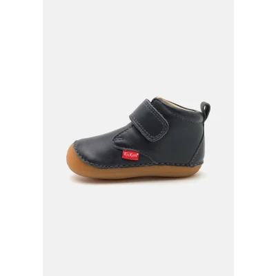 Image of Kickers Sabio Baby shoes for kids, Size: 2.5K, Marine fonce Leather