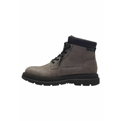 Image of S.OLIVER Stiefelette 51621743 Laceup ankle boots, Men&#039;s, Size: 6.5, Dark grey Leather/synthetics
