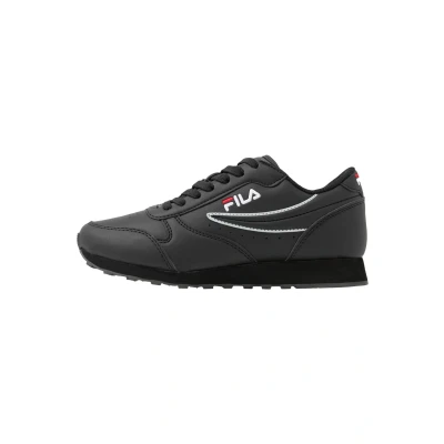 Image of Fila Orbit Trainers, Women&#039;s, Size: 3.5, Black High quality imitation leather
