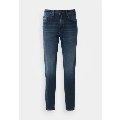 Image of Marc O&#039;Polo Denim Trousers Regular Waist Jeans Tapered Fit, Men&#039;s, Size: 30x34, Dark blue