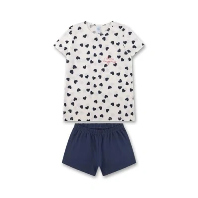 Image of Sanetta Pyjama set for kids, Size: 9 10y, White pebble