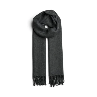 Image of Pieces Pcnoah TWO Toned LONG Scarf Scarf, Women&#039;s, Size: One Size, Medium grey melange