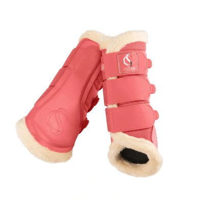 Image of Eskadron SS25 Classic Tendon Boots Mesh FauxFur Shetty