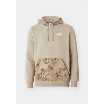 Image of Puma CAMO Hoodie, Men&#039;s, Size: Large, Ice coffee