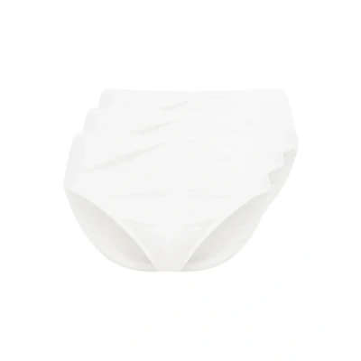 Image of Schiesser Essentials 3 PACK Briefs, Women&#039;s, Size: 12, White