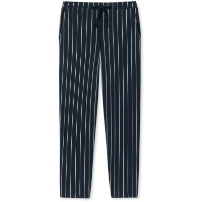 Image of Schiesser MIX Relax LANG Pyjama bottoms, Women&#039;s, Size: 8, Blue