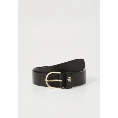 Image of Tommy Hilfiger Essential Effortless Belt, Women&#039;s, Size: 30, Black