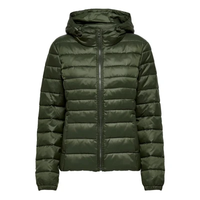 Image of ONLY Onltahoe HOOD OTW NOOS Winter jacket, Women&#039;s, Size: Small, Forest night