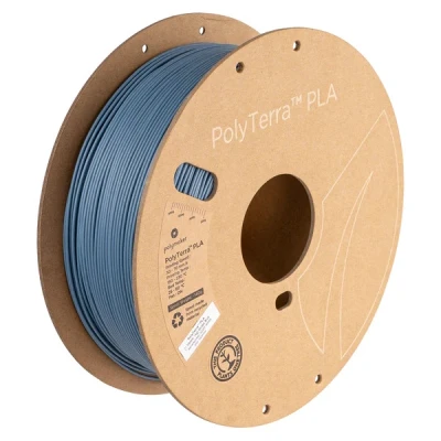 Image of Polymaker PolyTerra PLA Muted Series 1.75mm 1kg Blue