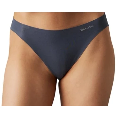 Image of Calvin Klein Underwear Invisibles 3 PACK Briefs, Women&#039;s, Size: XL, Turbulence/bone/sand