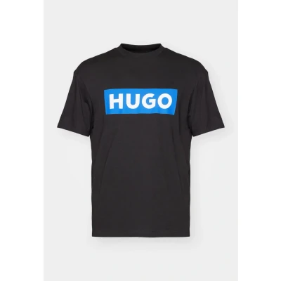 Image of HUGO NICO Print Tshirt, Men&#039;s, Size: XS, Black