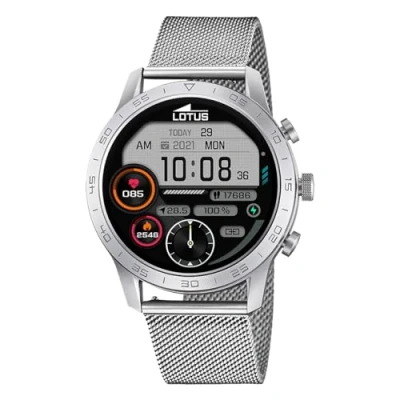Image of Lotus Smartwatch, Men&#039;s, Size: One Size, Silver
