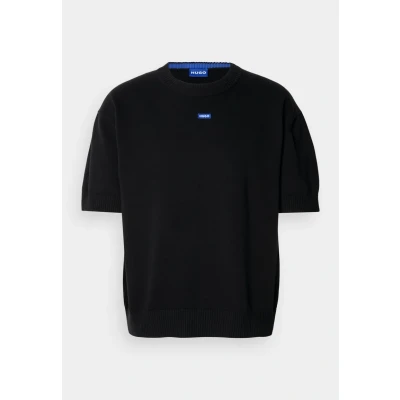 Image of HUGO SAN Carson Basic Tshirt, Men&#039;s, Size: XL, Black