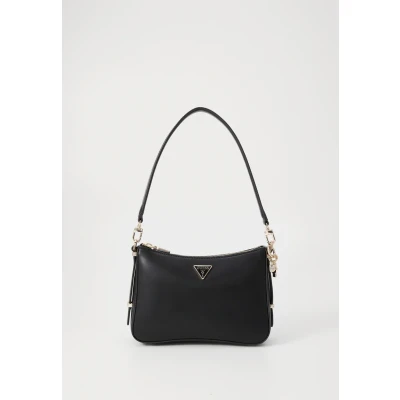Image of GUESS Daryna II Top Zip Shoulder Bag Black, black