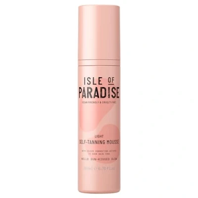 Image of Isle of Paradise Self Tanning Mousse Light 200ml