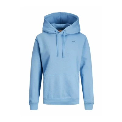Image of JJXX Women&#039;s Jxabbie RLX Ls Every Hood SWT Noos Sweatshirt, Silver Lake Blue, S