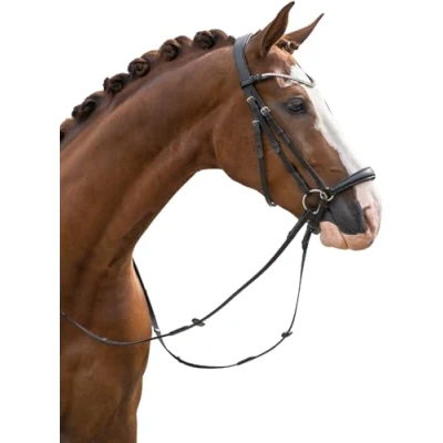 Image of HKM Nicole Bridle Black Full
