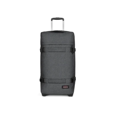 Image of Eastpak TRANSIT&#039;R M Wheeled suitcase, Size: One Size, Black denim