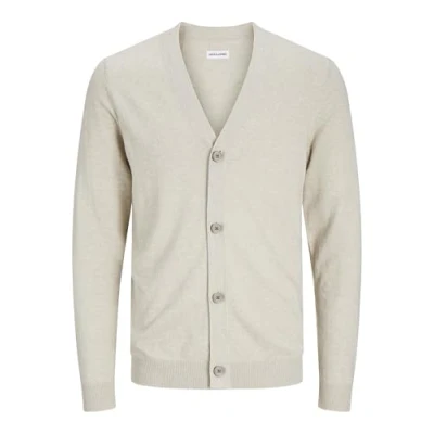 Image of Jack &amp; Jones Jjeemil KNIT Button Cardigan Cardigan, Men&#039;s, Size: Large, Black