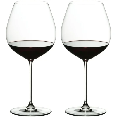 Image of Riedel Red Wine Glasses Veritas Old World Pinot Noir 2 Pieces