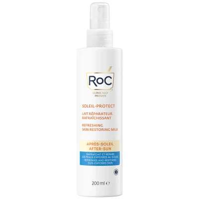 Image of RoC Soleil Protect Refreshing Skin Restoring Milk After Sun 200ml