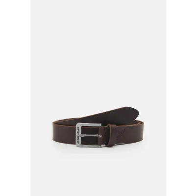 Image of JACK &amp; JONES Men&#039;s Jacrock Leather Belt Noos