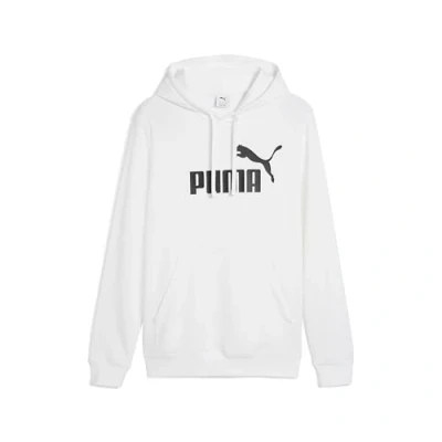 Image of Puma Essentials NO LOGO Hoodie, Men&#039;s, Size: Medium, White