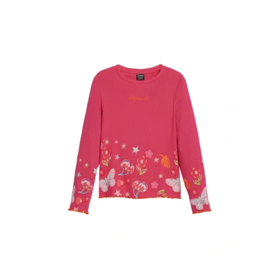 Image of Desigual Long sleeved top for kids, Size: 13/14y, Red
