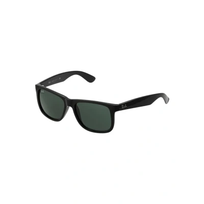 Image of Ray Ban Justin Sunglasses, Men&#039;s, Size: 54, Green/black