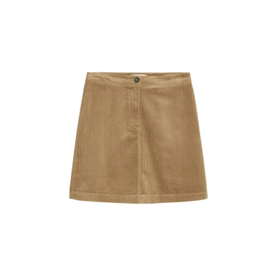 Image of Marc O&#039;Polo Sportive Details Aline skirt, Women&#039;s, Size: 6, Soft mocca