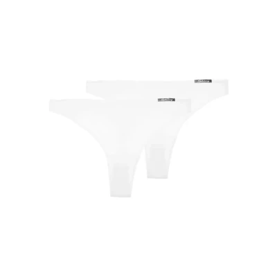 Image of Skiny Damen String 2ER PACK Thong, Women&#039;s, Size: 10, Weiß