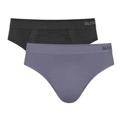 Image of sloggi men GO Smooth Brief C2P Black Combination