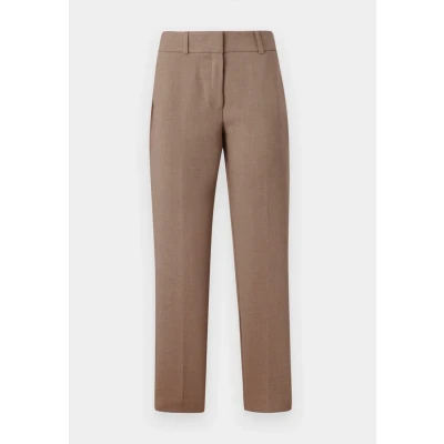 Image of Selected Femme Slfrita RIA CROP PANT Camel Trousers, Women&#039;s, Size: 34,