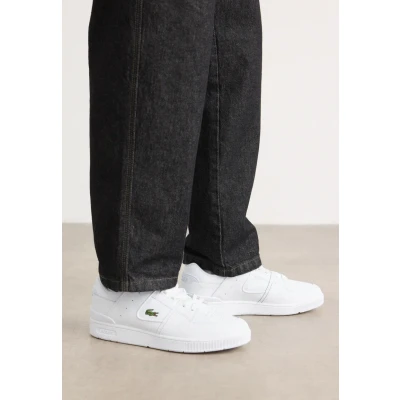 Image of Lacoste Court CAGE 224 Trainers, Men&#039;s, Size: 9.5, White Leather