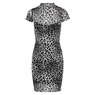 Image of Urban Classics Damen Shift dress, Women&#039;s, Size: 4XL, Snowleo