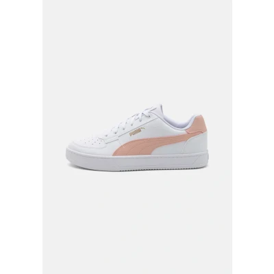 Image of Puma Caven 2.0 Unisex Trainers, Size: 10, White/rose quartz/gold High quality imitation leather