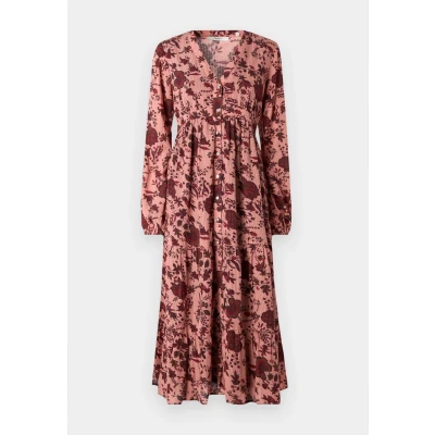 Image of Pepe Jeans Belinda Maxi dress, Women&#039;s, Size: Medium, Washed pink