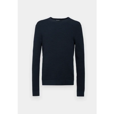 Image of Selected Homme Slhross Structure CREW Jumper, Men&#039;s, Size: Small, Dark sapphire